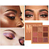 Huda Beauty Obsessions Medium Nude Eyeshadow Palette Палетка тіней (9 кольорів) уцінка!, фото 7