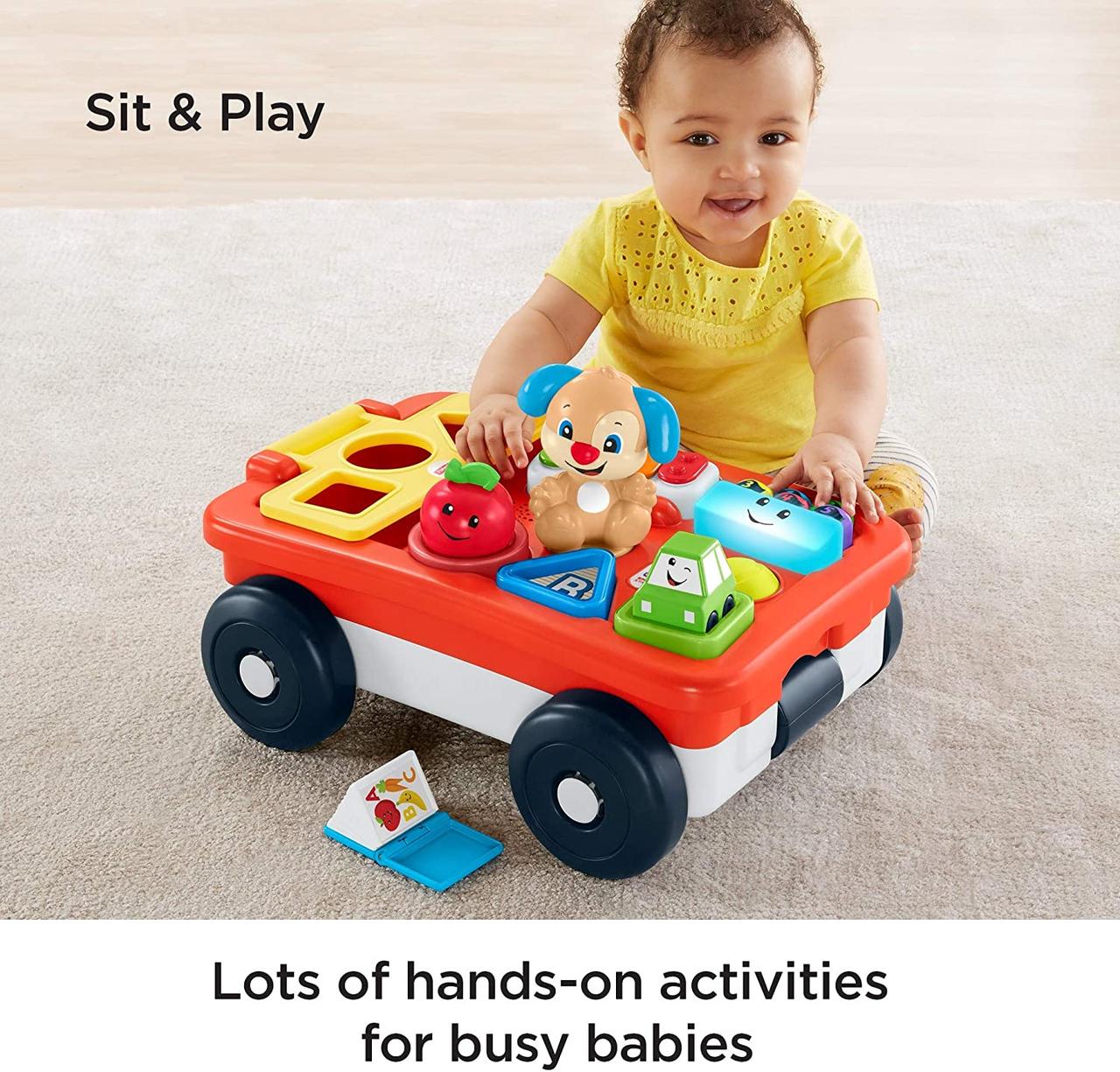 Fisher price pull wagon sales