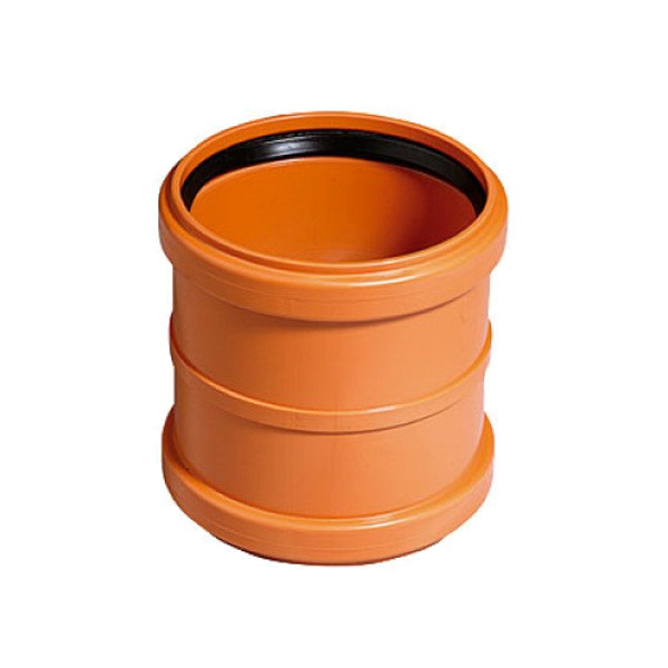 Муфта дворозтрубна для зовнішньої каналізації 200 Ostendorf