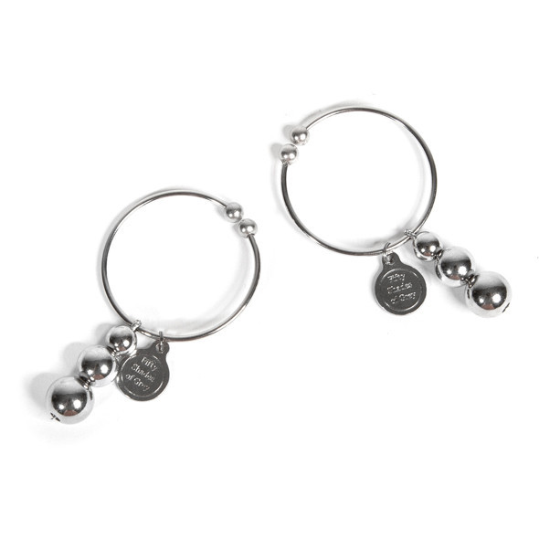 Fifty Shades of Grey Pleasure and Pain Nipple Rings - розкішні затискачі для сосків