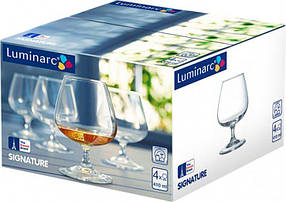 Набір келихів бренді-глас Luminarc Signature 410 мл*4 шт J2934, фото 4