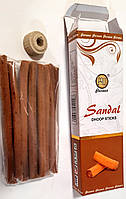 Безосновные благовония Sandal Dhoop sticks "Сандал", PAW Индия