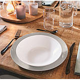 Тарілка обідня кругла 25 см Luminarc Diwali Granit 0870P LUM, фото 3