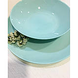 Тарілка Luminarc Diwali Light Turquoise обідня кругла 25 см 2611P LUM, фото 4