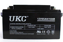 Гелевый акумулятор UKC 12V  65A