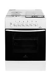 Комбінована плита Greta 600-ГЕ-27 (2+2) біла,чавун