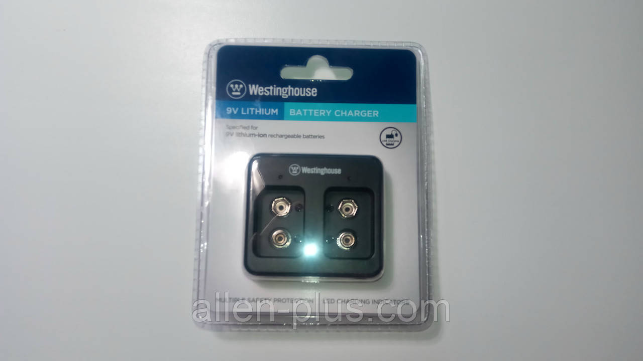 Зарядний пристрій Westinghouse WBC-012-DB (2xКРОНА) Li-Ion