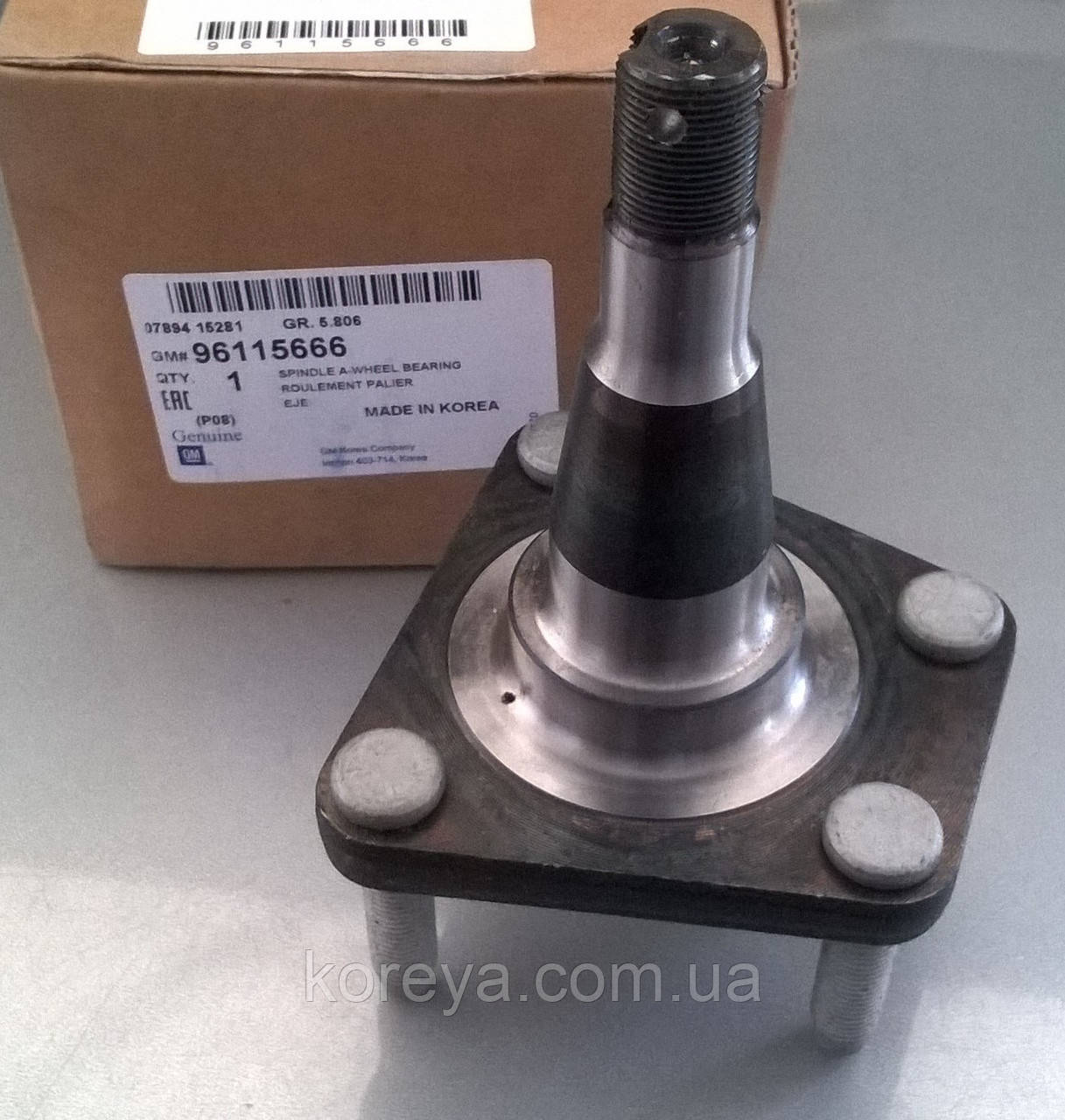 Задня маточина (ЦАПФА) Ланос Сенс Корея GM 96115666, фото 1