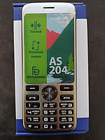 Кнопочный мобильный телефон Assistant AS-204 Black