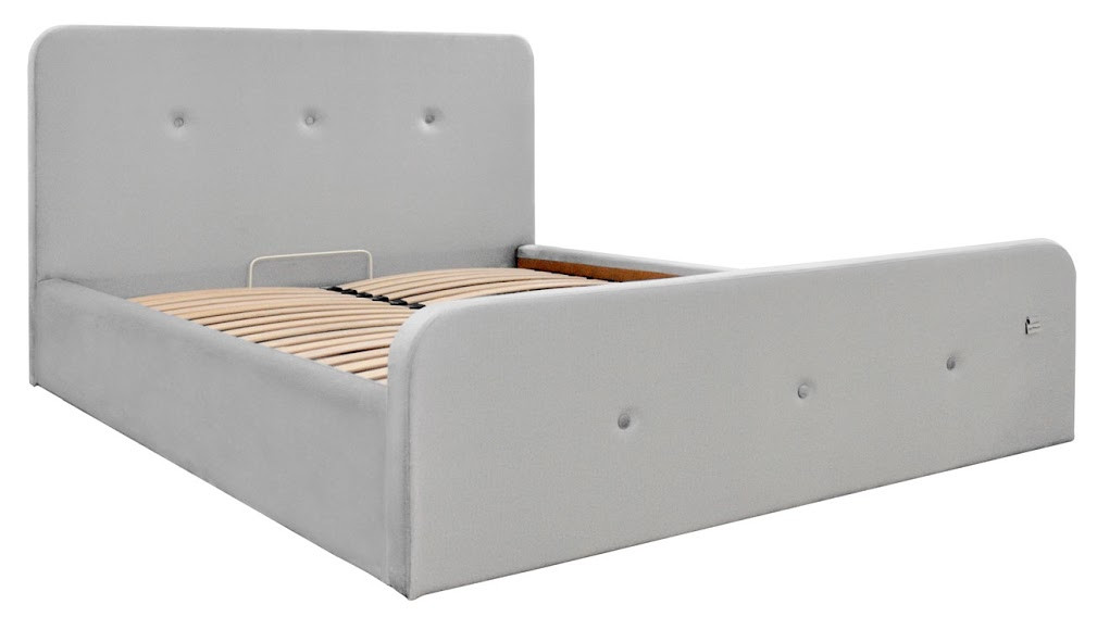 Двоспальне ліжко з м'яким наголов'ям Мішел ТМ Richman