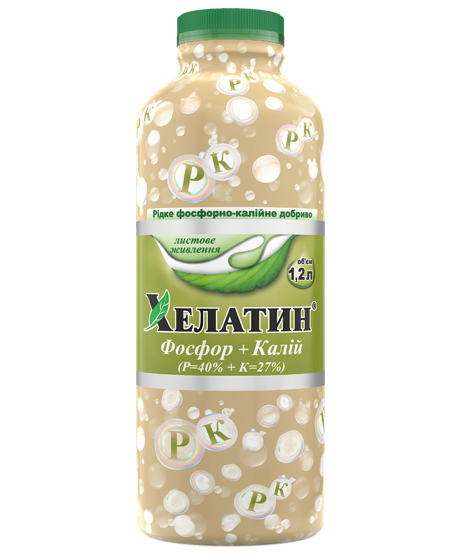 Хелатин фосфор калій 1,2 л мінеральне добриво: продаж, ціна у Прилуках ...