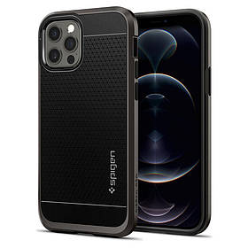 Чохол Spigen для iPhone 12 / 12 Pro - Neo Hybrid, Gunmetal