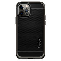 Чохол Spigen для iPhone 12 / 12 Pro - Neo Hybrid, Gunmetal, фото 4