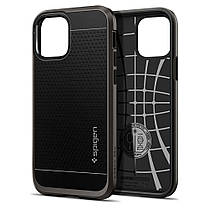 Чохол Spigen для iPhone 12 / 12 Pro - Neo Hybrid, Gunmetal, фото 3