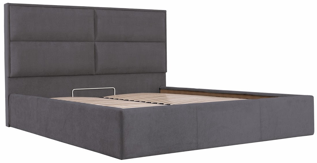 Двоспальне ліжко з м'яким наголов'ям Шеффілд ТМ Richman