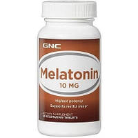 Мелатонін GNC Melatonin 10 mg 60 tabs