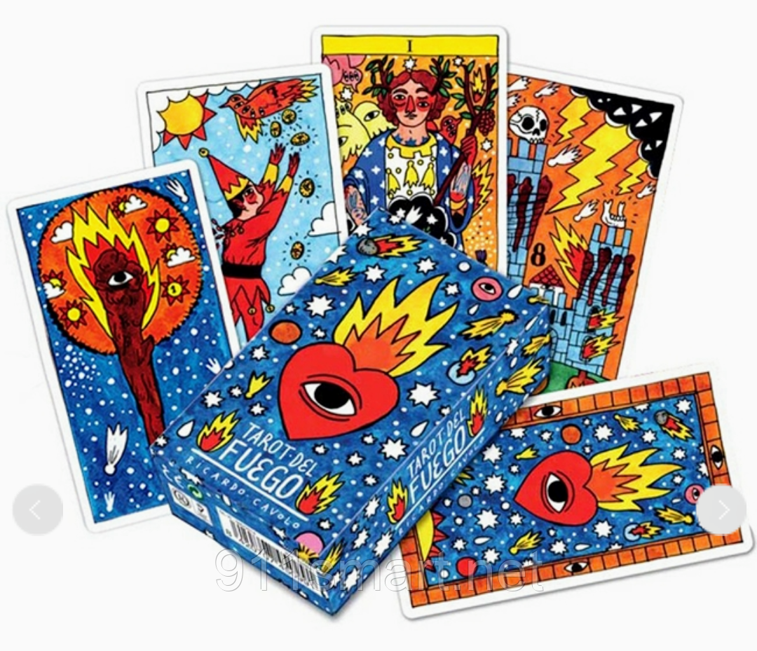 Карти Таро Пламені (Tarot del Fuego).