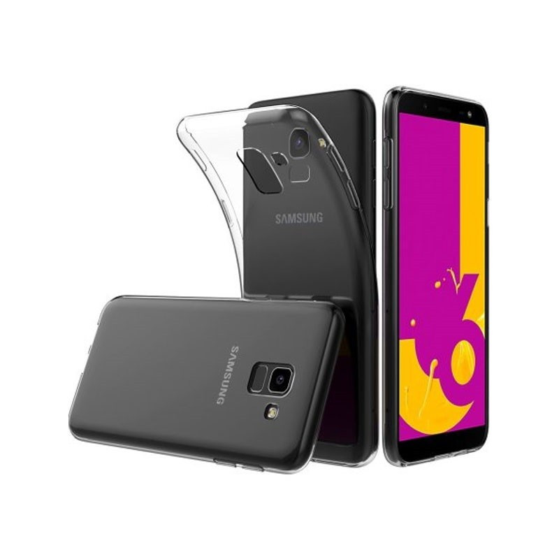 Чохол для Samsung Galaxy J6 2018 (J600) силіконовий бампер прозорий