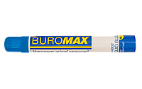 Клей канцелярський Buromax BM.4802, з аплікатором (губкою), 50 мл