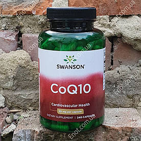 Swanson CoQ10 30 мг 240 капсул