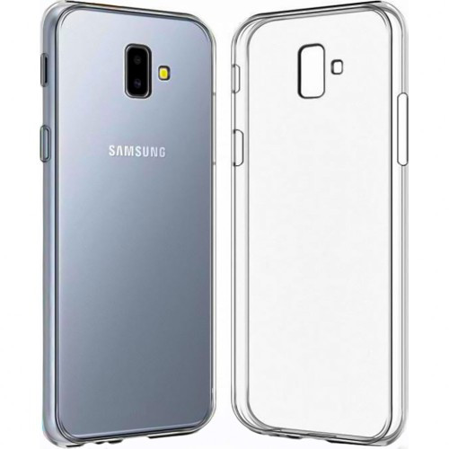 Чохол для Samsung Galaxy J6 Plus 2018 (J610) силіконовий бампер прозорий, фото 1