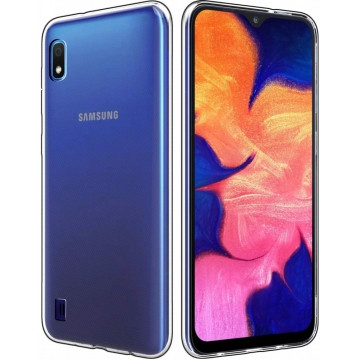 Чохол для Samsung Galaxy A7 2018 силіконовий прозорий бампер, фото 1