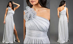Вечірнє плаття New Fashion. Сріблястий колір