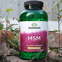 Сера Swanson MSM 1000 мг 240 капсул
