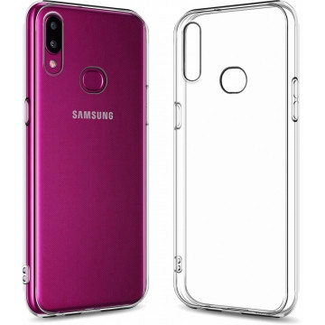 Чохол для Samsung Galaxy A7 2018 силіконовий прозорий бампер, фото 1