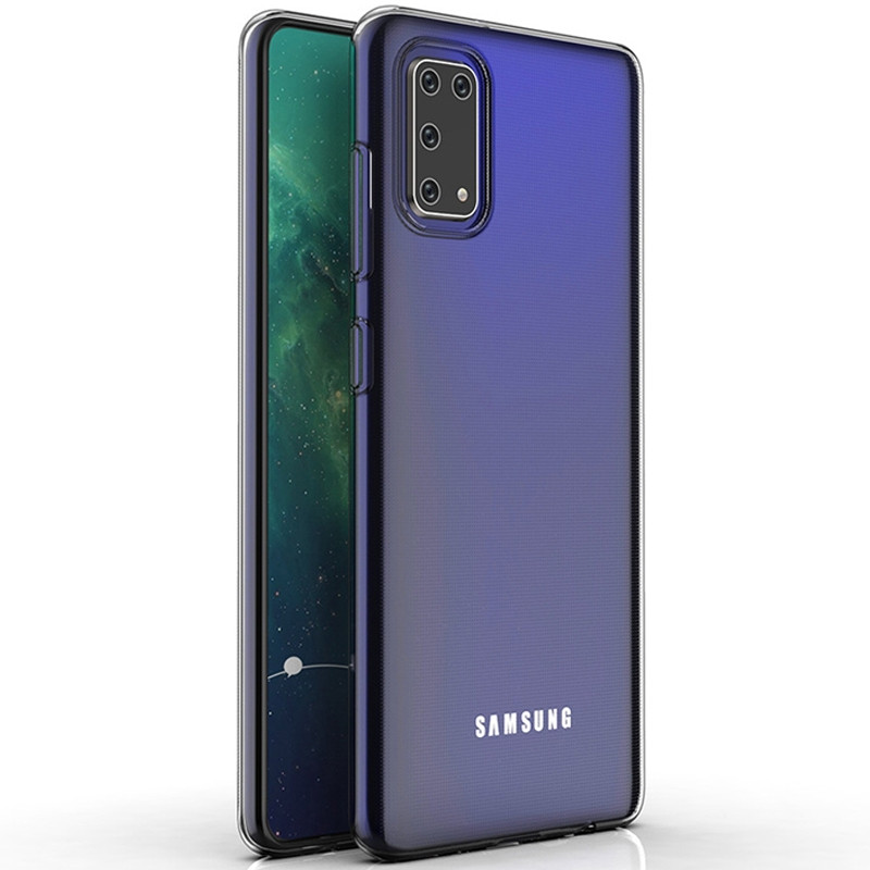 Чохол для Samsung Galaxy A7 2018 силіконовий прозорий бампер, фото 1