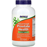 Комплекс для простаты NOW Foods "Clinical Strength Prostate Health" мужское здоровье (180 гелевых капсул)