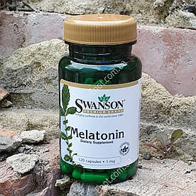 Мелатонін Swanson Melatonin 1 мг 120 капсул