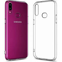 Чехол для Samsung Galaxy A10s (A107) силиконовый бампер прозрачный