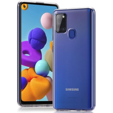 Чохол для Samsung Galaxy A7 2018 силіконовий прозорий бампер, фото 1