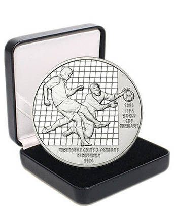 Срібна монета НБУ "Чемпіонат світу з футболу 2006", фото 1