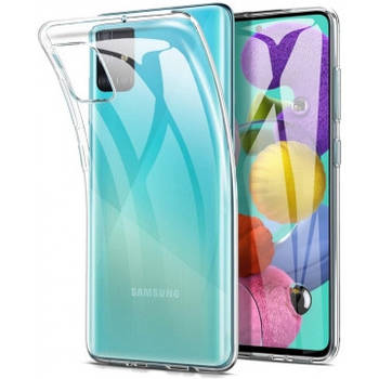 Чохол для Samsung Galaxy A7 2018 силіконовий прозорий бампер