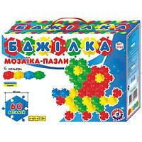 Мозаїка-пазли ТехноК Бджілка 60дет 2995