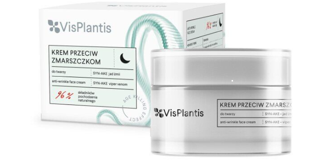 Нічний крем від зморшок з SYN-AKE 50 мл, Vis Plantis
