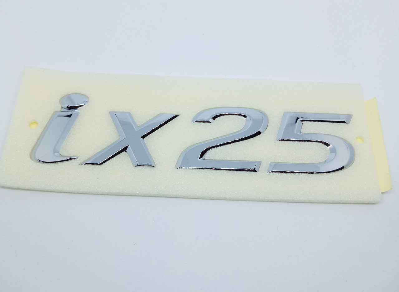 Шильдик напис ix25 на кришку багажника HYUNDAI