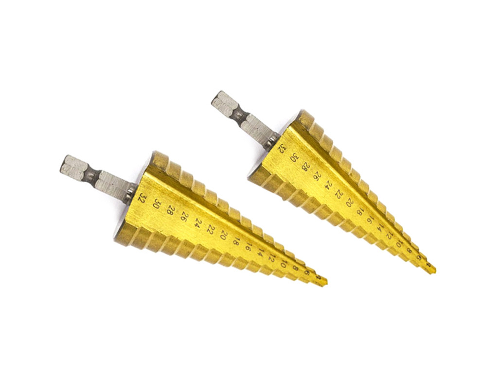 Свердло по металу ступінчасте TCCN (15 ступеней) 4-32 мм, фото 1