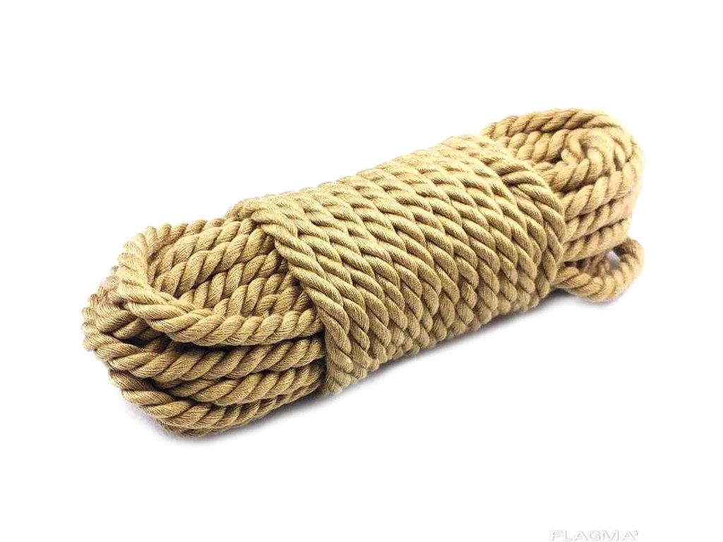 Канат джутовий 10 мм (50 м.), фото 1