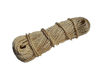 Канат сизалевий, світлий 6 мм (50 м.)