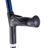 Милиця подлокотный з подвійним регулюванням та анатомічною ручкою з висотою 82 до 113 см Nova B7801PA, фото 6