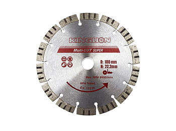 Диск алмазний відрізний (TW-S) KingLion 180 мм