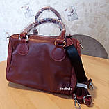 Червона жіноча сумка Алекс Рей. Жіночий портфель Alex Rai. Відмінна якість. СЛ9, фото 7