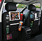 Органайзер на спинку сидіння авто/ Автомобільний органайзер із прозорою кишенею для планшета/організатор в авто, фото 3