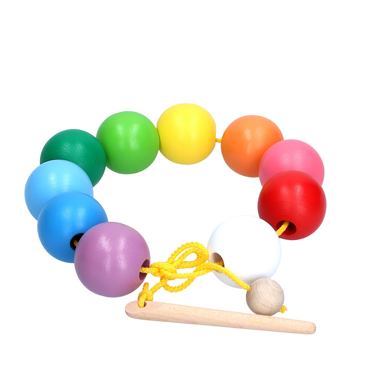 Шнурівка Кольорові кульки Komarovtoys (К153)