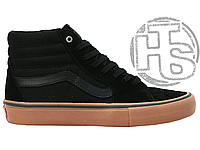 Чоловічі зимові кеди Vans SK8-High Fur Winter Black Gum (з хутром) VN000VHGB9 розмір 42