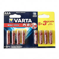 Батарейка VARTA MAX T. (Longlife Max Power) AAA MULTIPACK BLI 5+3 ALKALINE LR3 (4703) 8 шт