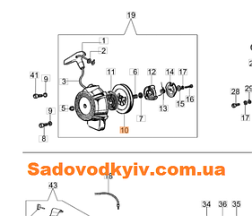 Для обприскувача Oleo-Mac MB 80 (0000)